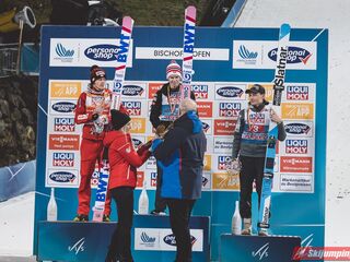 Podium Turnieju Czterech Skoczni