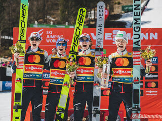 Stephan Embacher (AUT), Stefan Kraft (AUT), Daniel Tschofenig (AUT), Markus Mueller (AUT)