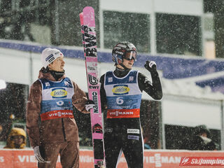 Johann Andre Forfang (NOR), Marius Lindvik (NOR)