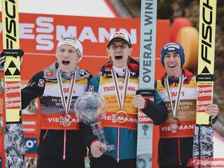 Podium PŚ 2024/2025