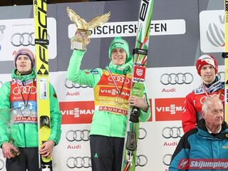 Podium Turnieju Czterech Skoczni