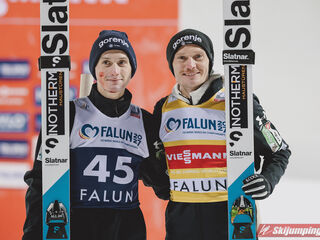 Domen Prevc (SLO), Anze Lanisek (SLO)