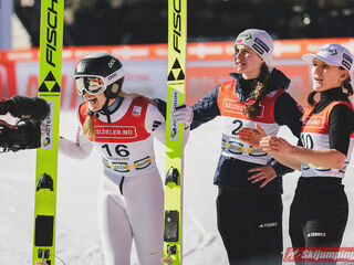 Frida Westman (SWE), Ingvild Synnoeve Midstkogen (NOR), Heidi Dyhre Traaserud (NOR)