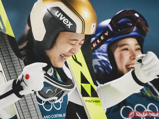 Nozomi Maruyama (JPN), Sara Takanashi (JPN)