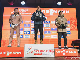 Marius Lindvik (NOR), Domen Prevc (SLO), Ren Nikaido (JPN)