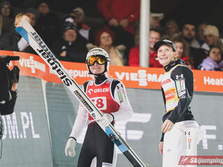 Domen Prevc (SLO), Anze Lanisek (SLO)