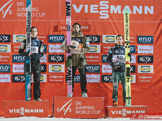 Domen Prevc (SLO), Ryoyu Kobayashi (JPN), Felix Hoffmann (GER)