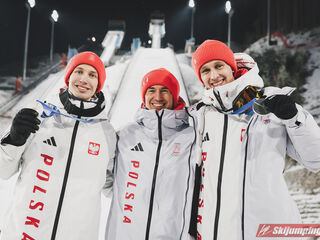 Kacper Tomasiak (POL), Kamil Stoch (POL), Pawel Wasek (POL)