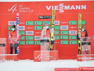 Podium Pucharu Świata w lotach 2020/2021