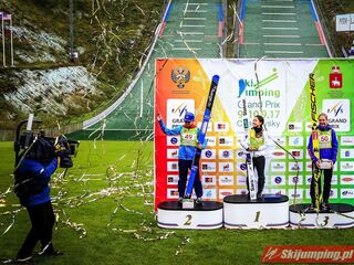 Podium Letniego Grand Prix 2017