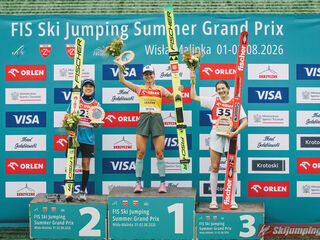 Yuki Ito (JPN), NIka Vodan (SLO), Silje Opseth (NOR)