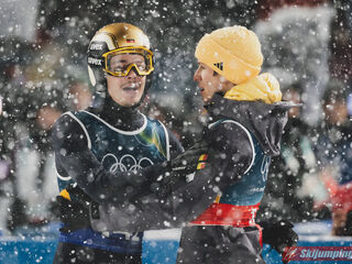 Philipp Raimund (GER), Andreas Wellinger (GER)