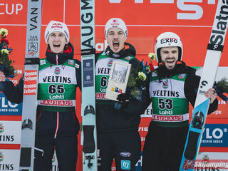 Daniel Tschofenig (AUT), Philipp Raimund (GER), Vladimir Zografski (BUL)