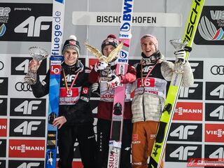 Podium Turnieju Czterech Skoczni 2019/2020